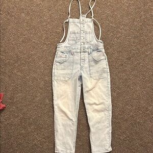 Light Blue Denim Overalls